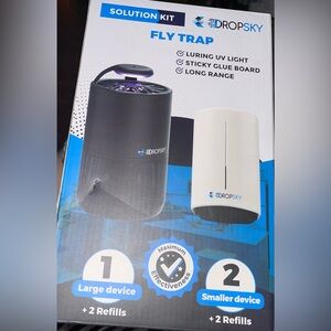 Dropsky Fly Trap Solution Kit with UV Light